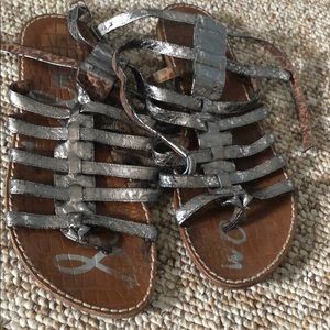 Sam Edelman 8.5 metallic sandal
